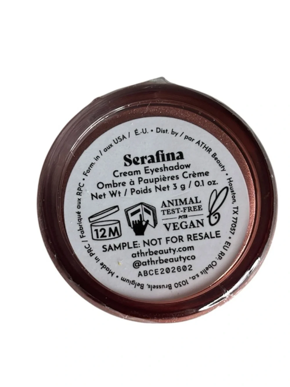 ATHR Beauty Cream Eyeshadow in Serafina